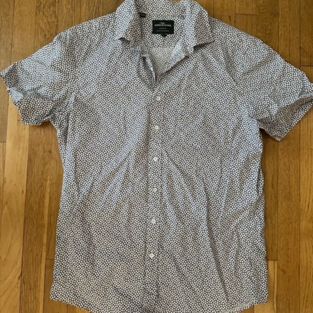 Rodd & Gunn Polka Dot Men's Shirt Large L